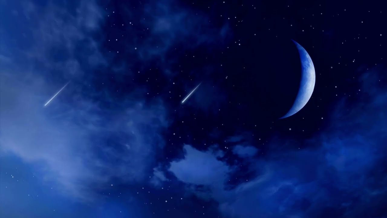 Falling Stars ✨ Night Ambient for Restful Sleep