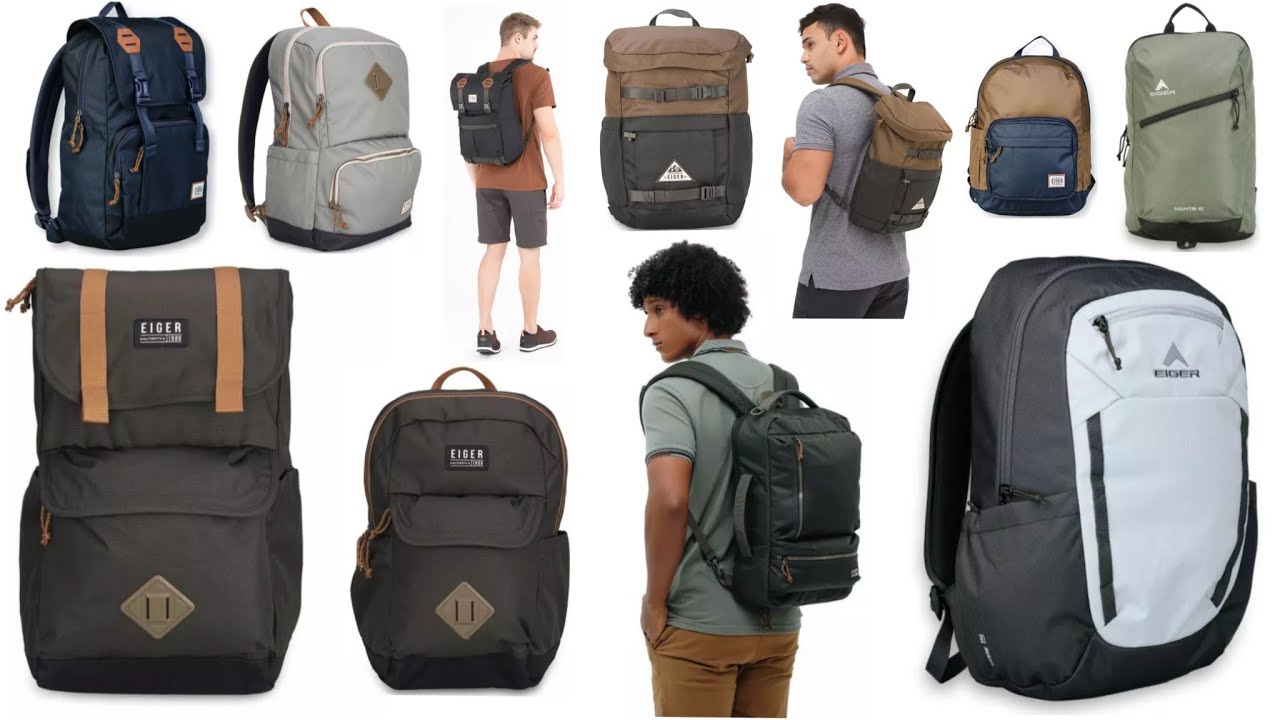13 ARTICLE PRODUK EIGER || NEW COLOR || DAYPACK || LAPTOP BACKPACK ...
