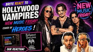Hollywood Vampires – Heroes | Can They Do David Bowie’s Classic Justice?! Brits React