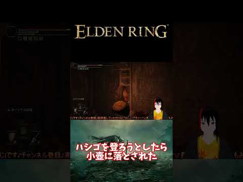 【ELDEN RING】ハシゴに登ろうとしたら小壺に落とされた【長月紅葉】 #eldenring #エルデンリング #ゲーム配信 #ゲーム実況