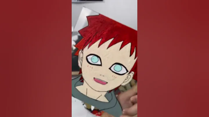 #Anime #Animeglasspainting glass painting丨NARUTO丨Diy anime glass painting~