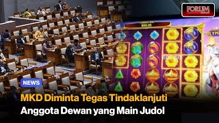 KOMISI III MINTA MKD TINDAKLANJUTI LAPORAN 2 ANGGOTA DEWAN DAN 58 KARYAWAN DPR MAIN JUDOL
