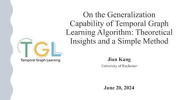 On the Generalization Capability of Temporal Graph Learning Algorithms