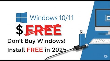 How to Install Windows 10/11 FREE in 2025: No Product Key Needed Guide