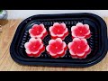 Puding Bunga Merah putih,Semuanya pasti suka ‼️Rasanya Nikmat dan Lezat‼️ #jelly #foodlover  #food