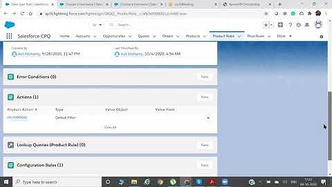 Salesforce CPQ   Dynamic Bundle or Filter Type Product Rule and Automapping concept