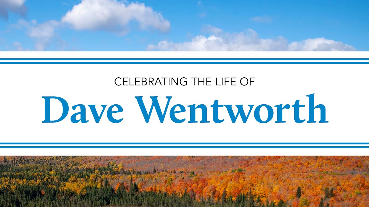 Dave Wentworth Funeral Service YouTube