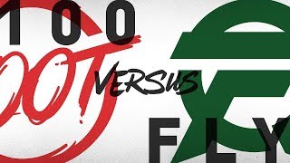 100 vs FLY - Quarterfinals Game 2 (Summer 2018 Playoffs)