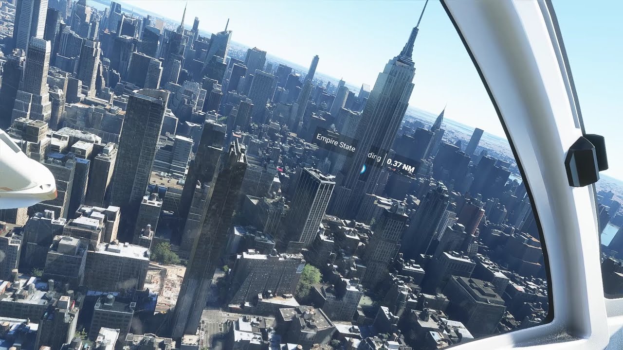 Microsoft Flight Simulator - Midtown & Lower Manhattan, New York - YouTube