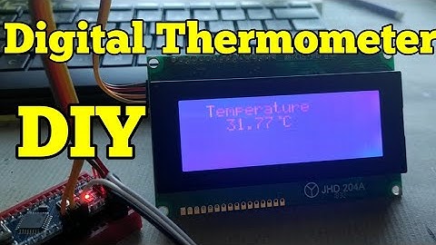 How to make a Digital Thermometer || Using Arduino LM35 LCD Display || Rudra DIY Crafts