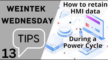 13: How to retain data during a power cycle using RW registers - Weintek USA
