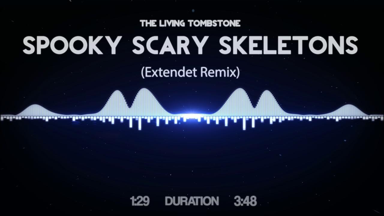 The living tombstone - spooky scary skeleton (remix). скелет ноты. Spooky scary skeletons. спуки скери скелетонс ноты. песня spooky scary.
