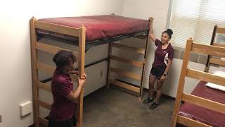 How to Deloft a Bed in under 5 minutes without a hammer Virginia Tech