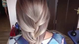 Особенности выполнения техники Ombre Hair Color на светлых волосах видео Техника окрашивания обратное омбре для блондинок дома