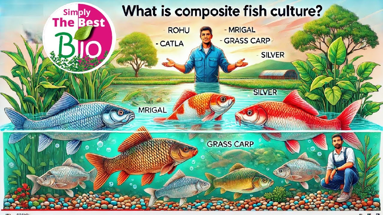 What is Composite Fish Culture @simplythebestbio - YouTube
