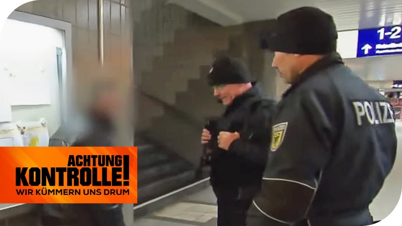 Stammgast im Bahnhof: Warum hat er Hausverbot? | Achtung Kontrolle | kabel eins