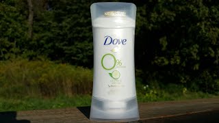 Dove cucumber and green tea Zero percent aluminum deodorant Resimi