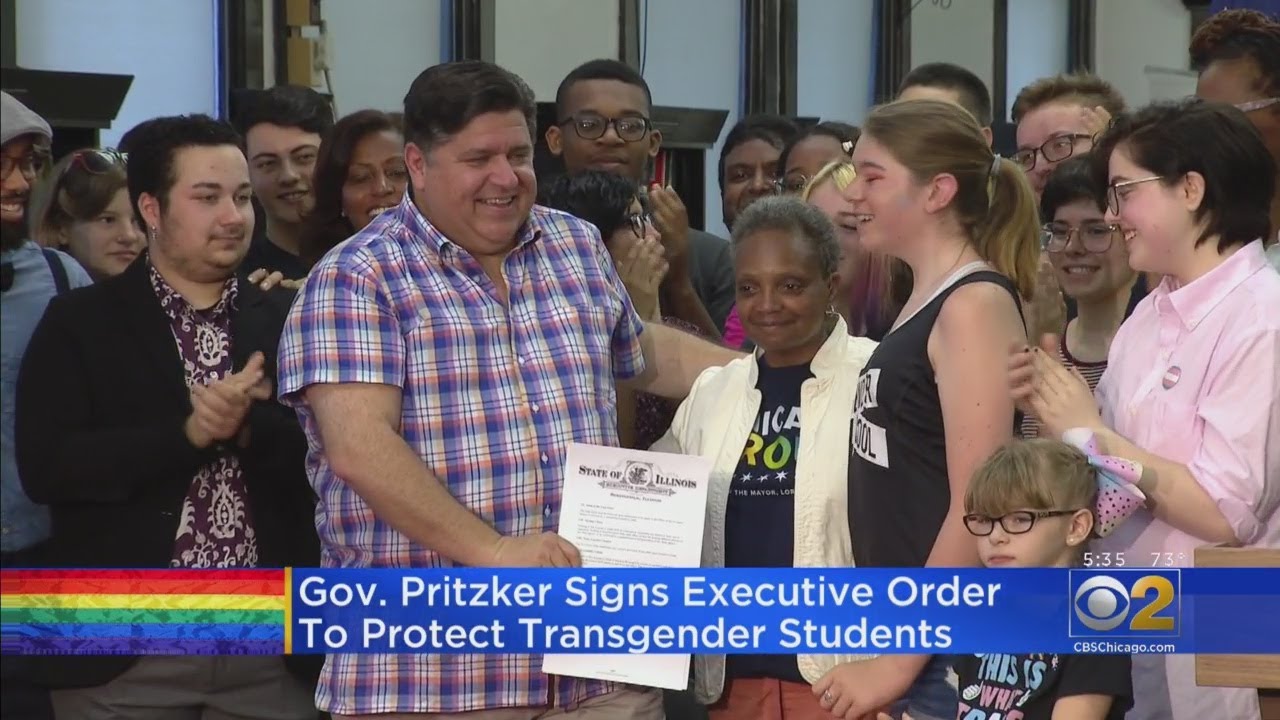Gov. Pritzker Signs Executive Order To Protect Transgender Students ...
