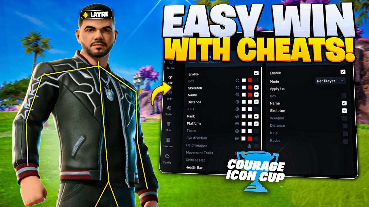 Using The BEST Fortnite Cheats in a Tournament... (FREE WIN?) 🏆