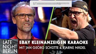 eBay Kleinanzeigen Karaoke mit Jan Georg Schütte und Bjarne Mädel | Late Night Berlin | ProSieben