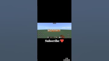 writing subscriber name in Minecraft 🌉 #shortfeed #impossible #ytshorts #viralshortsvideo @dream