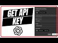 How to Get an OpenAI/ChatGPT API Key - Full Guide