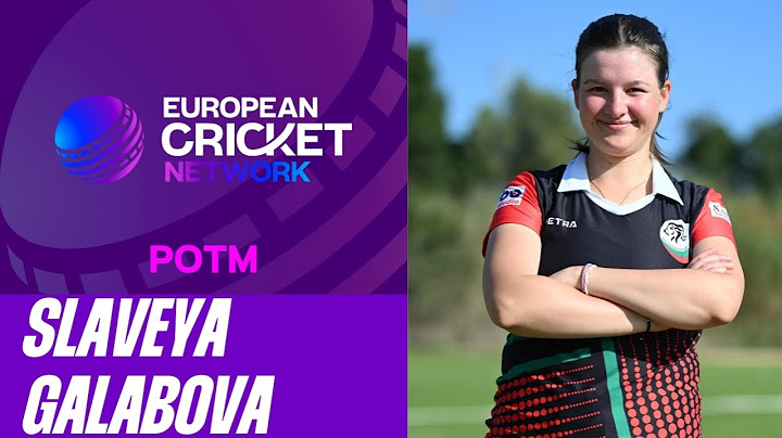 POTM Bronze Final: S.Galabova - BUL-W vs SER-W | ECN Bulgaria T20IW, 2025 | 9 Jul 2025 | ECN25.063
