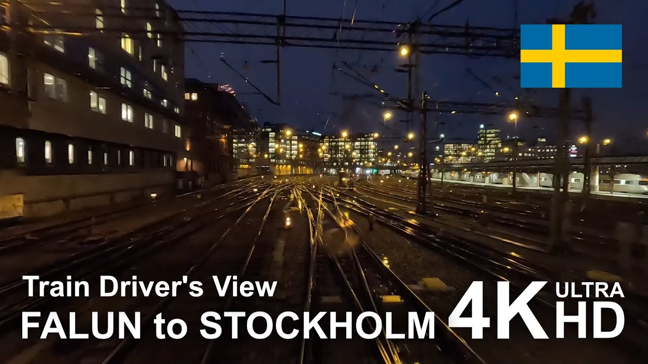 4K CABVIEW: Falun to Stockholm