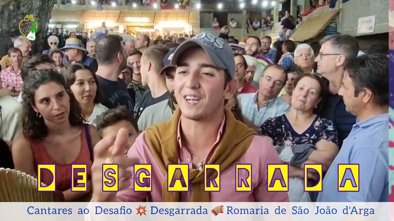 Desgarrada 💥Cantares ao Desafio 👉São João d'Arga 🎤Armando de Monção e Tiago de Barcelos 🪗Fernando