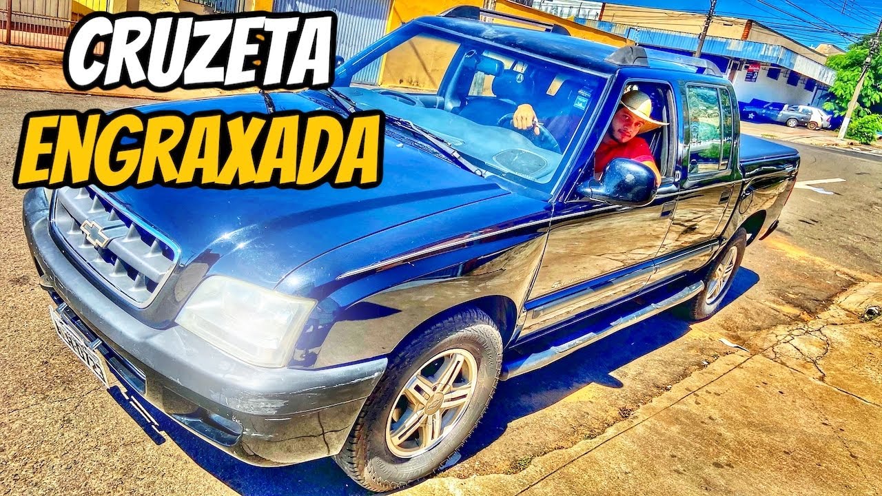 S10 pitbull diesel 2004 executive 4x4 engraxar a cruzeta pressão na roça