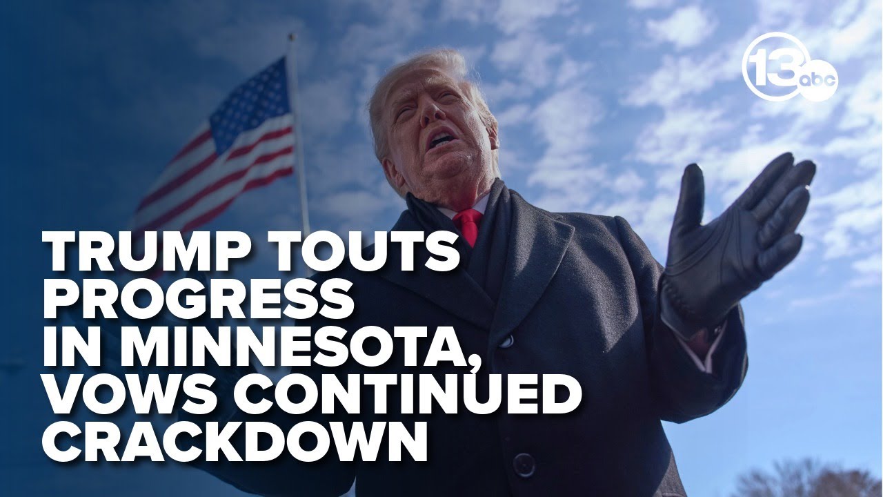 Трамп заявляет, что ужесточение иммиграционной политики в Миннеаполисе продолжится, несмотря на с...