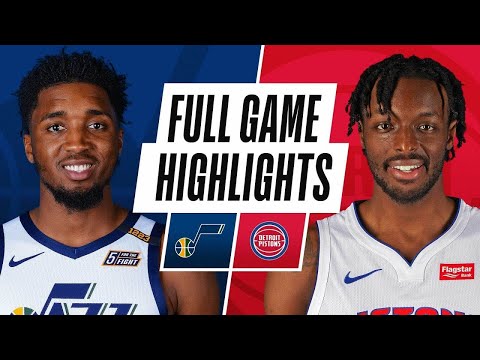 犹他爵士队vs底特律活塞队！NBA常规赛