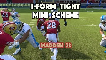 *EASY* I-Form Tight Mini Scheme | Madden 22 Tips & Tricks
