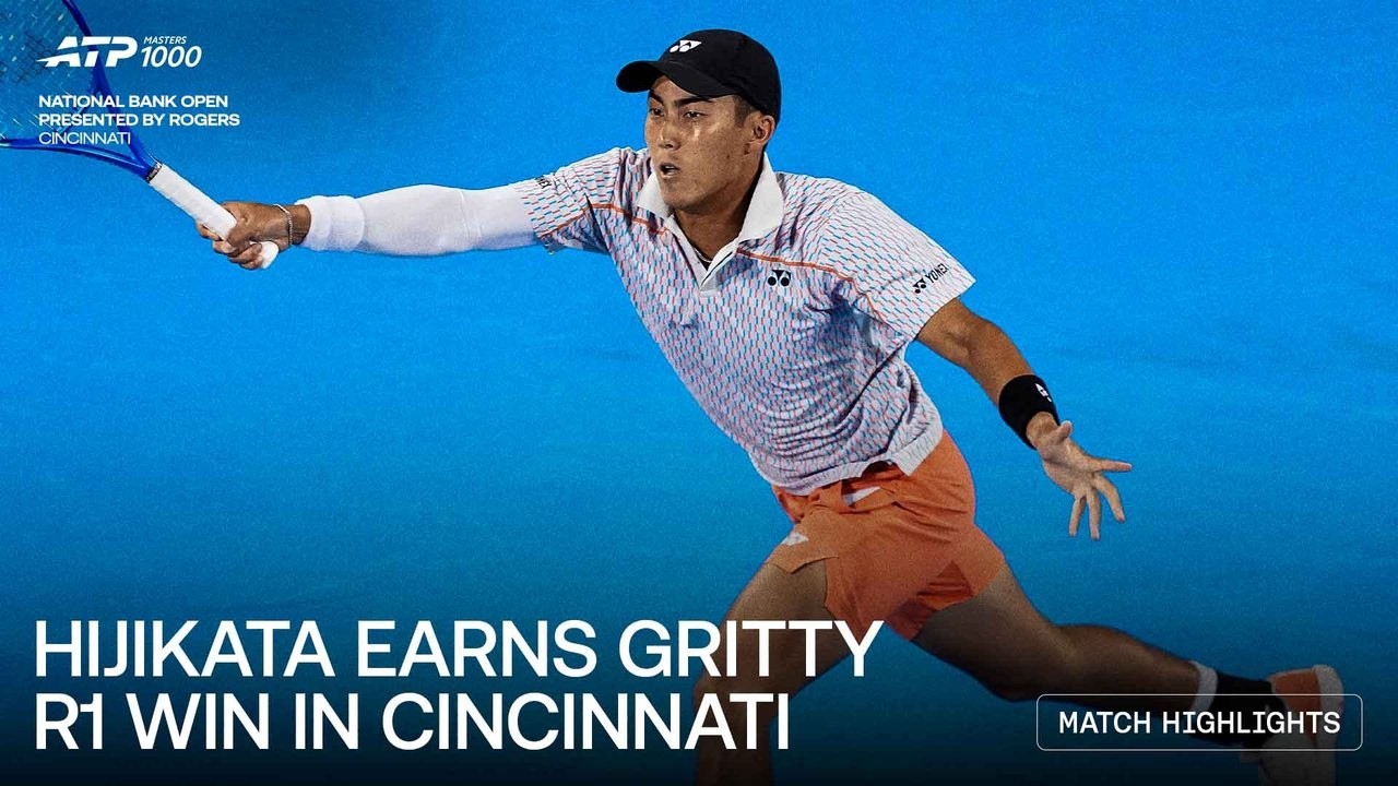 Rinky Hijikata vs Gael Monfils Highlights | Cincinnati Open 2026 Round One