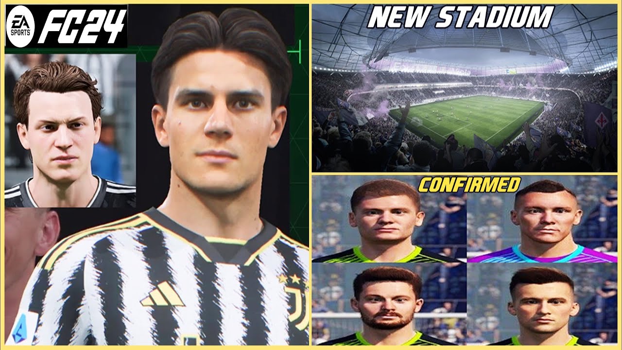 EA SPORTS FC 24 | 6 SERIE A TEAMS SCANNED AND LICENCING NEWS!