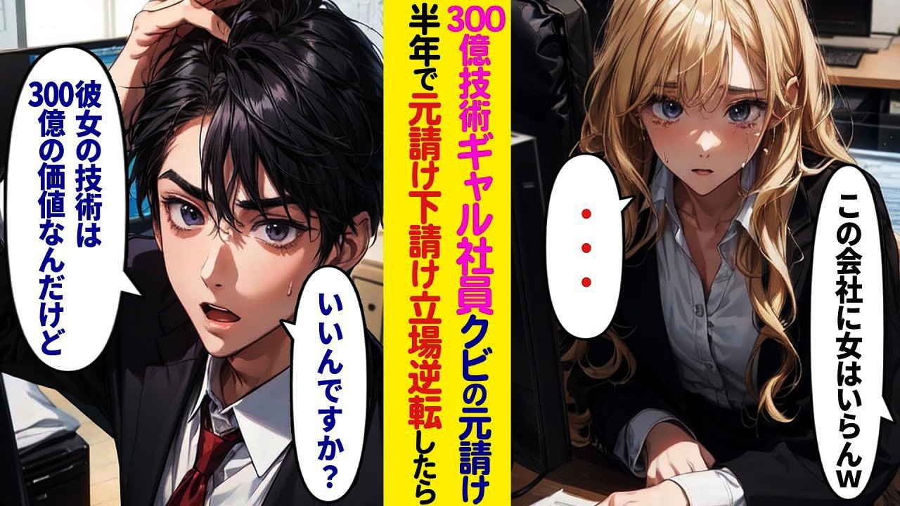 【漫画】親会社に押し付けられた令和ギャル社員→半年で取引関係が逆転した話