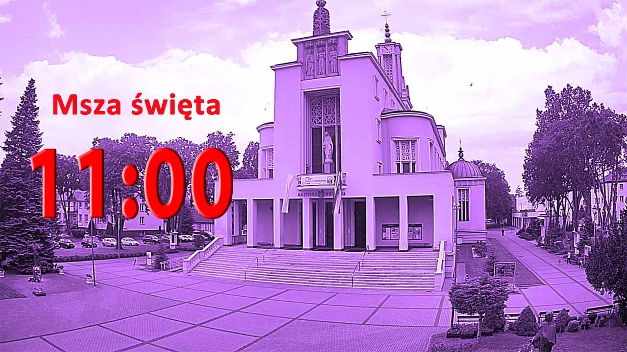 10.03 g.11:00 Msza święta na żywo | NIEPOKALANÓW – bazylika