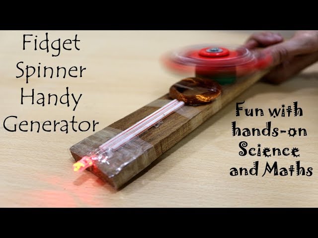 ⁣Fidget spinner handy generator | English