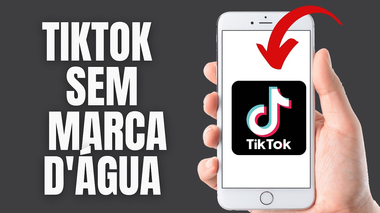 Como BAIXAR vídeo do TIKTOK sem marca D'ÁGUA (PASSO A PASSO) - YouTube