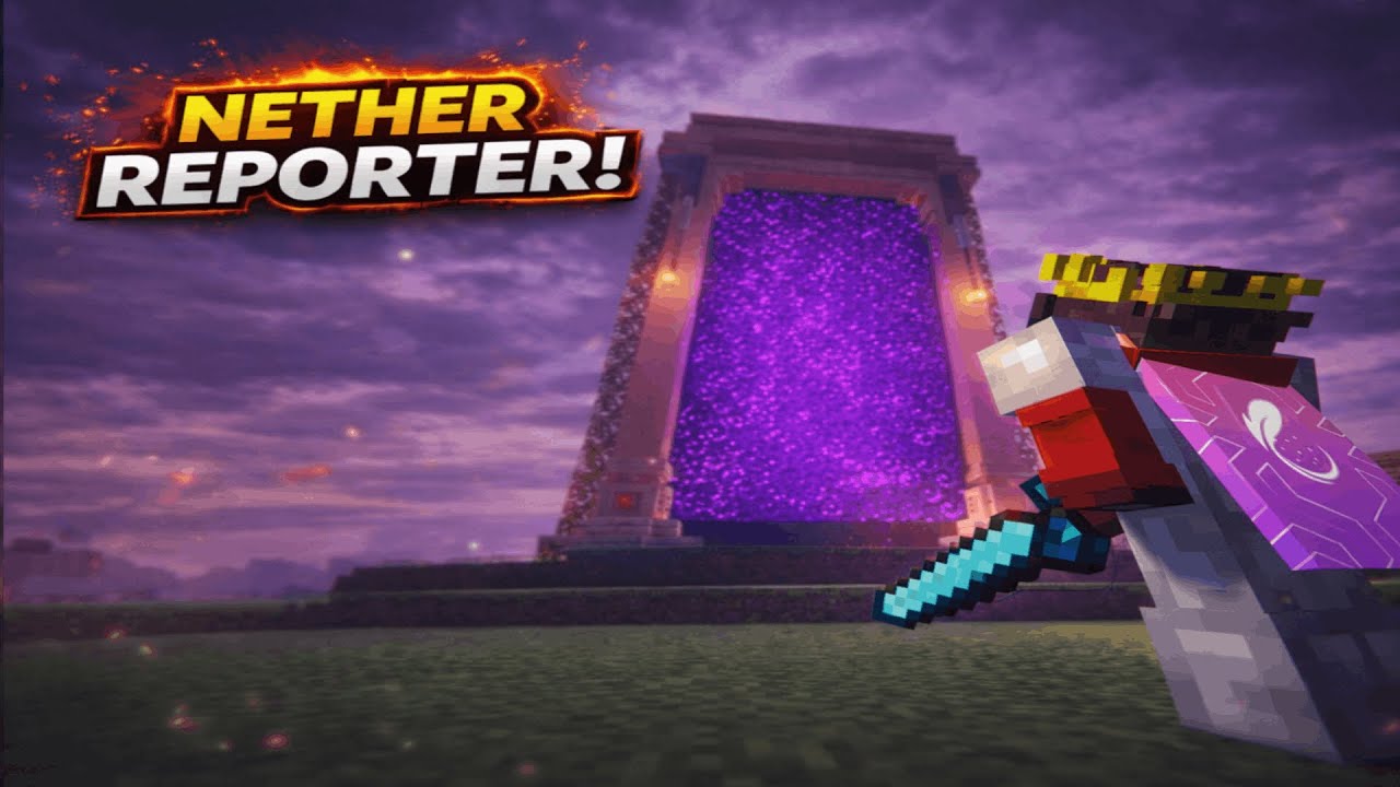 “I Built the Most Beautiful Nether Portal in Minecraft 😱🔥”