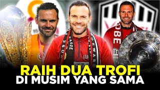 BARU DATANG TIBA-TIBA JUARA! BELUM 2 TAHUN TINGGALKAN MU JUAN MATA RAIH 2 TROFI LIGA DI MUSIM SAMA