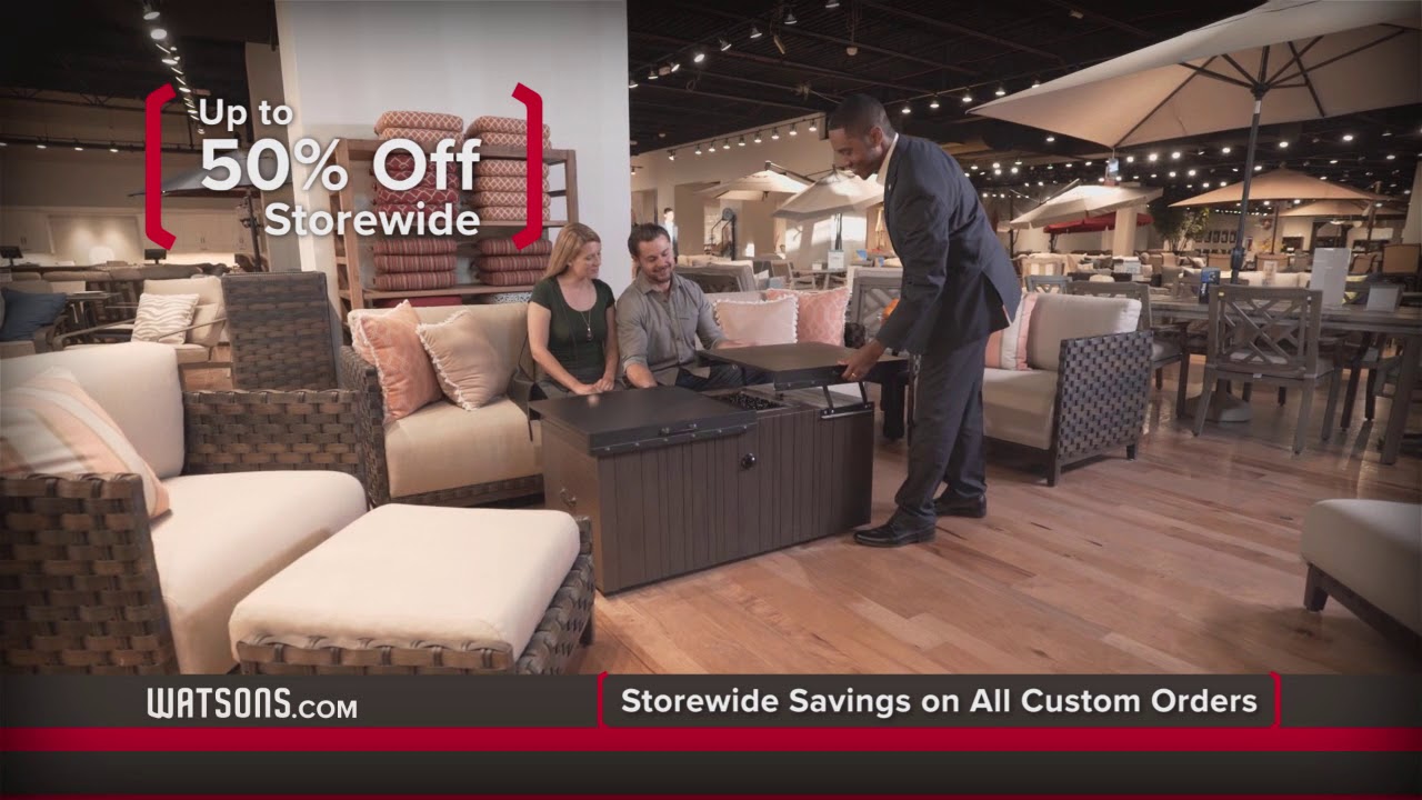 Watson's Grand Opening Patio YouTube