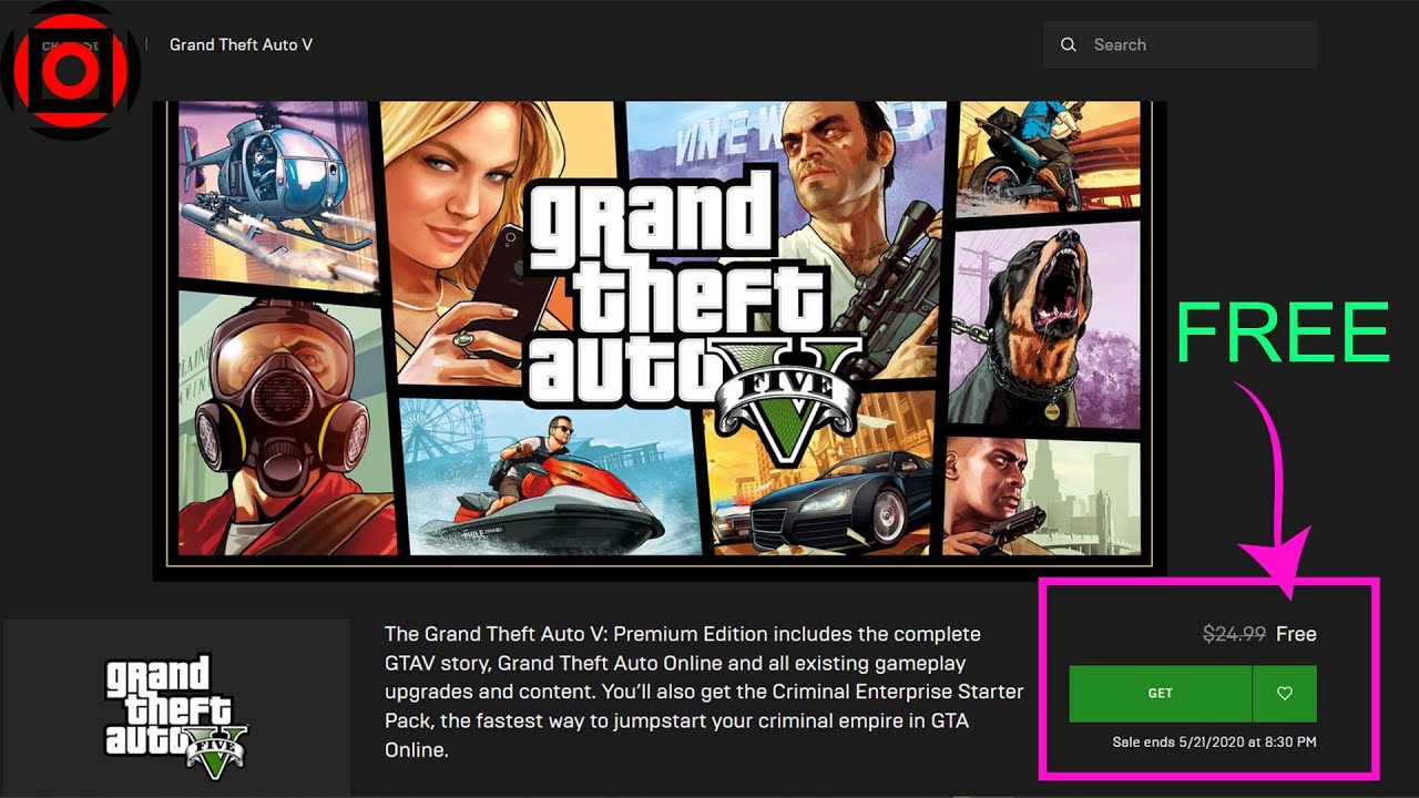 How to download GTA V Free (PC). Hurry ! (till 21st May 2020) - YouTube