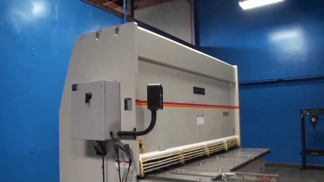 1/2" x 10' Accurshear Hydraulic Power Shear YouTube