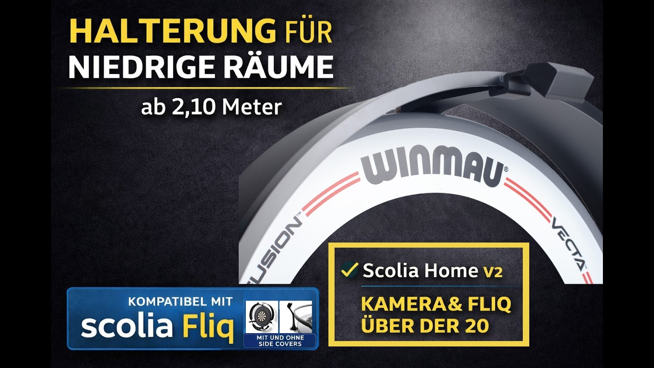 Scolia Home v2 Montage bei 2,10 m Deckenhöhe 🔧 | Arm für niedrige Räume