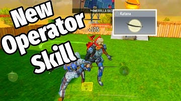 New Katana Operator Skill Gameplay