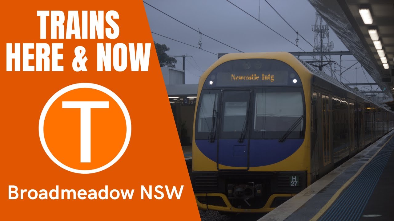 Trains Here & Now Broadmeadow Station