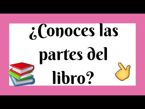 📚 LAS PARTES DEL LIBRO 📖