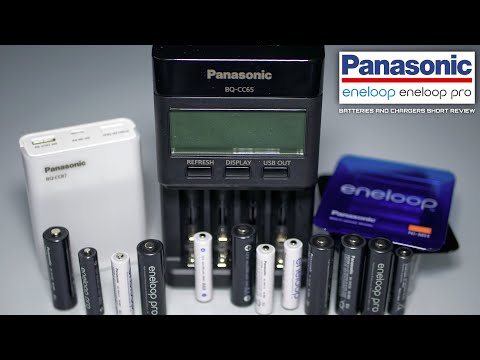 Panasonic Eneloop / Eneloop Pro Batteries And Chargers Short