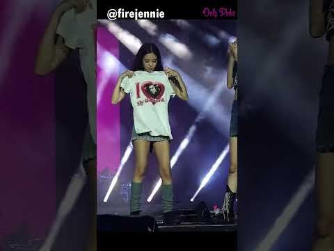 Chaennie With I Love My Girlfriend T Shirt Born Pink New Jersey Encore Concert